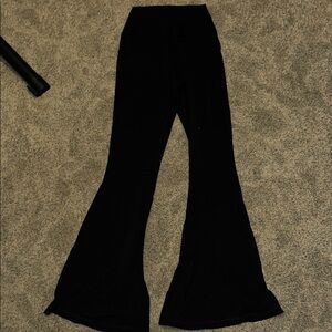 Aerie Black Flared Pants
